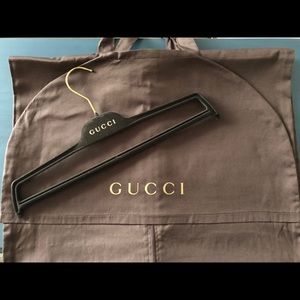 Gucci Garment Bag & Hanger